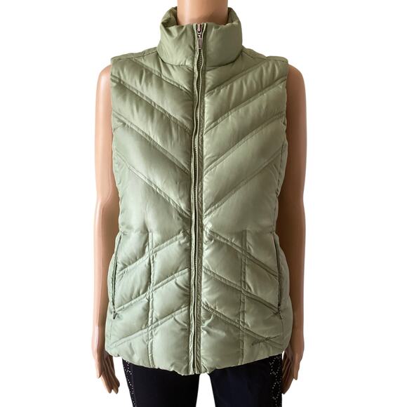 Eddie Bauer Packable Premium Goose Down Puffer Vest women sz XS - Picture 1 of 8